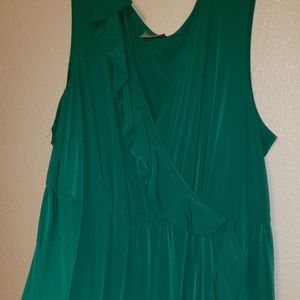 Fancy green dress